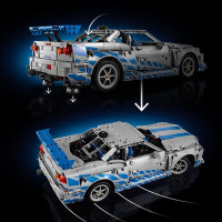 Конструктор LEGO Technic Подвійний форсаж Автомобіль Nissan Skyline GT-R (R34) 1410 деталей (42210)