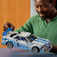 Конструктор LEGO Technic Подвійний форсаж Автомобіль Nissan Skyline GT-R (R34) 1410 деталей (42210)