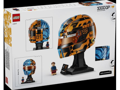 Конструктор LEGO® Editions Шлем Оскара Піастрі з команди McLaren, 793 деталі (43017)