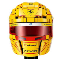 Конструктор LEGO® Editions Шолом Льюїса Гамільтона з команди Scuderia Ferrari HP, 884 деталей (43022)