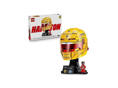 Конструктор LEGO® Editions Шолом Льюїса Гамільтона з команди Scuderia Ferrari HP, 884 деталей (43022)
