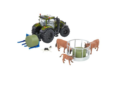 Набір Britains Модель трактора Valtra з аксесуарами та фігурками 1:32 (43323)