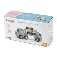 Деревяна машинка PolarB Автовоз (44014)