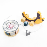 Дерев'яна каталка-сортер PolarB Їжачок (44025) Дерев'яна каталка-сортер PolarB Їжачок (44025)