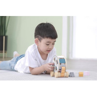 Дерев'яна каталка-сортер PolarB Їжачок (44025) Дерев'яна каталка-сортер PolarB Їжачок (44025)