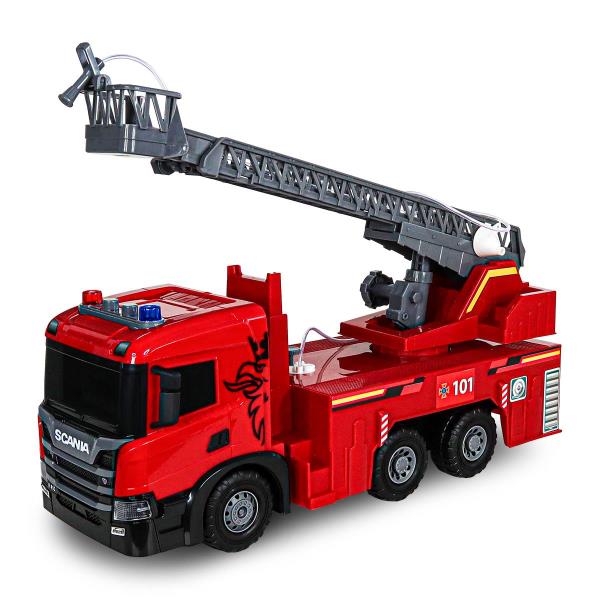 Автомодель серії "Super Big Truck" – ПОЖЕЖНА МАШИНА SCANIA (світло, звук, функ. води) Автомодель серії "Super Big Truck" – ПОЖЕЖНА МАШИНА SCANIA (світло, звук, функ. води)
