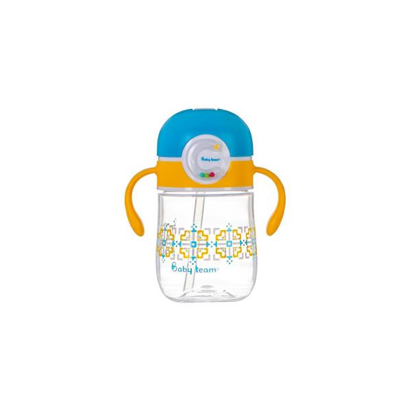 Поїльник Baby Team Tritan з силіконовою трубочкою 300 мл (5040) Поїльник Baby Team Tritan з силіконовою трубочкою 300 мл (5040)