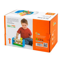 Дерев'яна стукалка Viga Toys Звірята (50683)