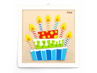 Набір для творчості Viga Toys Картина власноручно Торт (50684)