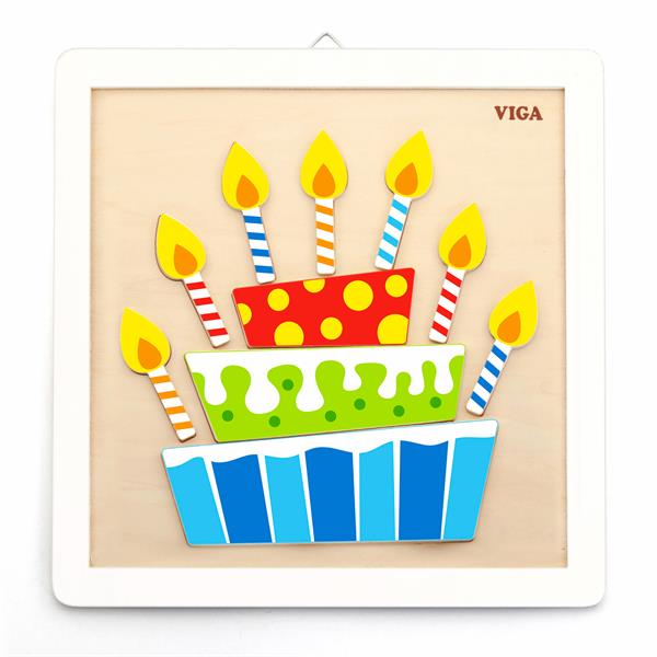 Набір для творчості Viga Toys Картина власноручно Торт (50684)