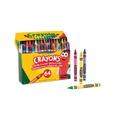 Набір воскової крейди Crayola Crayons 64 кольри (52-6448)
