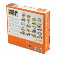 Набір магнітів Viga Toys Транспорт 20 шт. (58924)