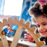 Конструктор LEGO City Stuntz Реактивний трюковий механізин 14 деталей (60298)