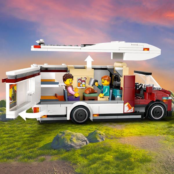 Конструктор LEGO City Пригодницький будинок на колесах для відпустки 385 деталей (60454) Конструктор LEGO City Пригодницький будинок на колесах для відпустки 385 деталей (60454)