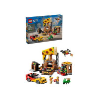 Конструктор LEGO® City Доставка піци з різними транспортними засобами, 494 деталі (60496)