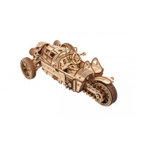 Дерев'яний механічний 3D конструктор Ugears Трицикл UGR-S (70216) Дерев'яний механічний 3D конструктор Ugears Трицикл UGR-S (70216)