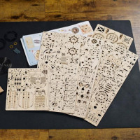 Дерев'яний механічний 3D конструктор Ugears Трицикл UGR-S (70216) Дерев'яний механічний 3D конструктор Ugears Трицикл UGR-S (70216)