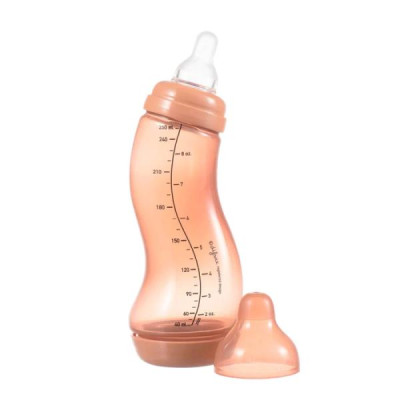 Антиколікова пляшечка Difrax S-bottle Natural Trend із силіконовою соскою 250 мл помаранчевий (706T Peachy) Антиколікова пляшечка Difrax S-bottle Natural Trend із силіконовою соскою 250 мл помаранчевий (706T Peachy)