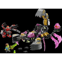 Конструктор LEGO DREAMZzz Кошмарний землекоп-скорпіон 505 Деталей (71513)