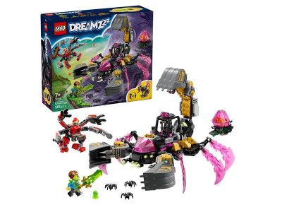 Конструктор LEGO DREAMZzz Кошмарний землекоп-скорпіон 505 Деталей (71513)
