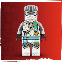 Конструктор LEGO NINJAGO Крижаний мотоцикл Зейна 84 деталі (71816)