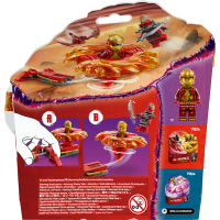 Конструктор LEGO NINJAGO Дракон Кая Спін-джитсу 54 деталі (71823)