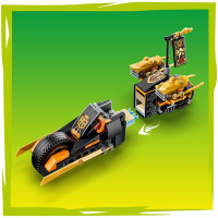 Конструктор LEGO® NINJAGO® Комбіновані транспортні засоби Кая та Коула Іграшка, 394 деталі (71864)
