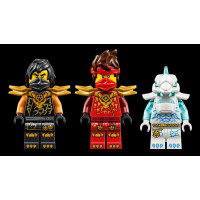 Конструктор LEGO® NINJAGO® Комбіновані транспортні засоби Кая та Коула Іграшка, 394 деталі (71864)