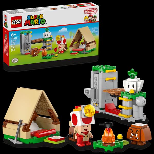 Конструктор LEGO Super Mario Табір Captain Toad 159 деталей (72040)