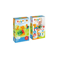 Конструктор PolyM Птахи та звірята 13 деталей (760002)