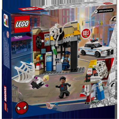 Конструктор LEGO Super Heroes Marvel Всесвіт-павук: Майлз Моралес проти Плями(76311)