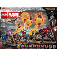 Конструктор LEGO Marvel Месники Завершення Вирішальна битва 621 деталь (76323)