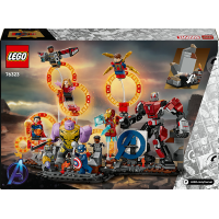 Конструктор LEGO Marvel Месники Завершення Вирішальна битва 621 деталь (76323)