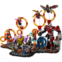 Конструктор LEGO Marvel Месники Завершення Вирішальна битва 621 деталь (76323)