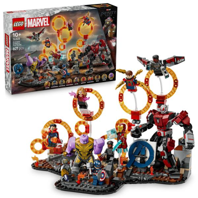 Конструктор LEGO Marvel Месники Завершення Вирішальна битва 621 деталь (76323)