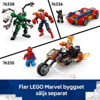 Конструктор LEGO Super Heroes Marvel Людина-павук vs. Примарний вершник на мотоциклі 72 Деталі (76335)