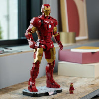 Конструктор LEGO Super Heroes Marvel Залізна Людина в броні Mark 3. Колекційний набір 1297 Деталей (76344)