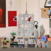 Конструктор LEGO® Marvel Епічна сутичка Людини-Павука проти Халка, 534 деталі (76350)