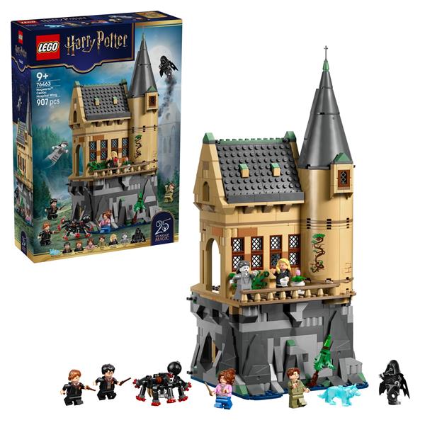 Конструктор LEGO Harry Potter TM Замок Гоґвортс: Лікарняне крило 907 Деталей (76463)