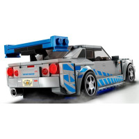 Конструктор LEGO Speed Champions Подвійний форсаж Nissan Skyline GT-R R34, 319 деталей (76917)