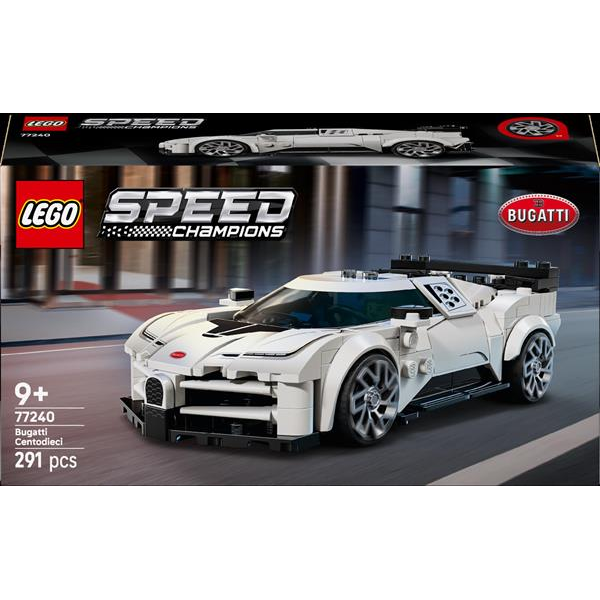Конструктор LEGO Speed Champions Спортивний гіперкар Bugatti Centodieci 291 деталь (77240)