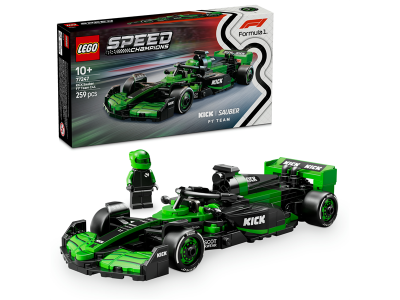 Конструктор LEGO Speed Champions Автомобіль для перегонів KICK Sauber F1 Team C44, 259 деталей (77247)