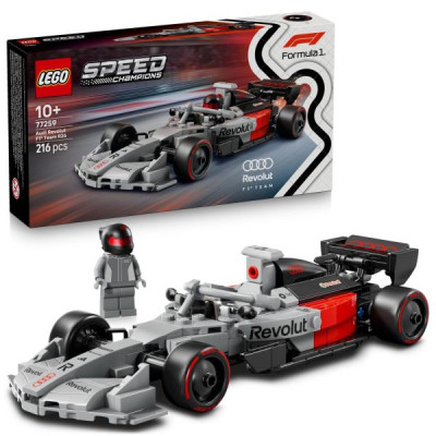 Конструктор LEGO® Speed Champions Гоночний автомобіль Audi Revolut F1® Team R26 216 деталей (77259)