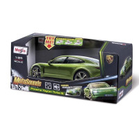 Автомодель Maisto Porsche Taycan Turbo S 1:24 зі світлом та звуками (81731 green)