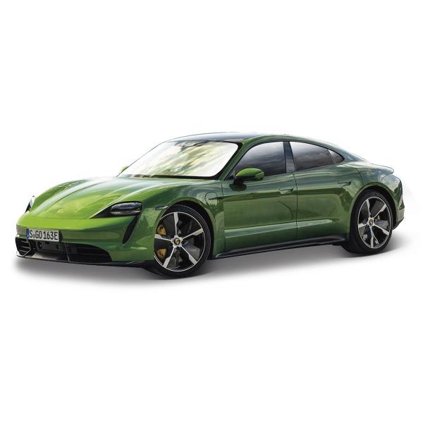 Автомодель Maisto Porsche Taycan Turbo S 1:24 зі світлом та звуками (81731 green)