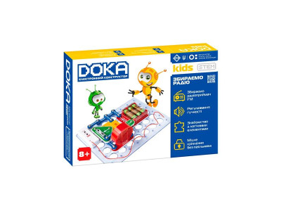 Електронний конструктор Doka Збираємо радіо (D70703)