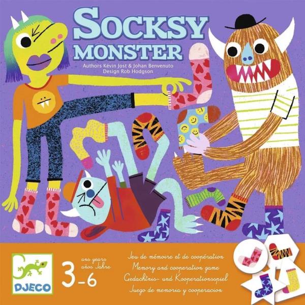 Настільна гра Djeco Шкарпетковий монстр (DJ08526) Настільна гра Djeco Шкарпетковий монстр (DJ08526)
