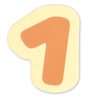 Набір магнітів Hape Цифри 54 шт. (E2007)