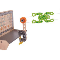 Конструктор Hape Junior Inventor 3 експерименти 37 деталі (E3030)