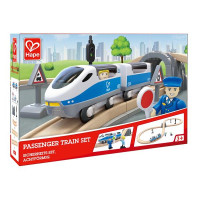 Іграшкова залізниця Hape дерев'яна 26 ел. (E3729) Іграшкова залізниця Hape дерев'яна 26 ел. (E3729)